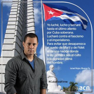 🇨🇺 “A nuestros hermanos de América Latina y del mundo debemos trasmitirles que el pueblo cubano vencerá”. 

                                                           ✍️#FidelPorSiempre 

#CubaEstáFirme #CubaVencerá