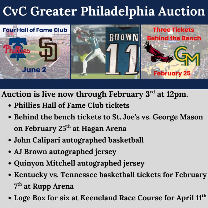 American Cancer Society Coaches vs. Cancer, Philly tweet media