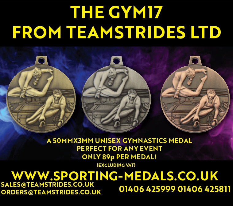 TeamStridesLTD's tweet photo. The GYM17🏅

Perfect for all  competitions.

👉 https://t.co/GbM7DnzYAG

#Gymnastics #Gymnasticsclub #gymnasticsawards  #Medals #SportsAwards #Competitions https://t.co/Lx9VOeEuZO
