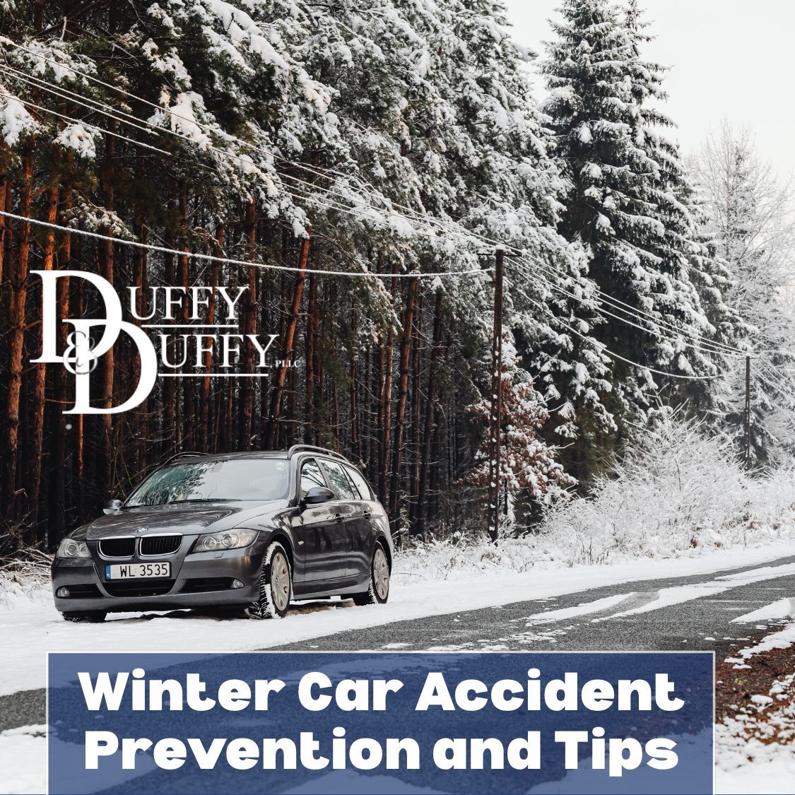 Winter roads are dangerous! Ice, snow &amp; poor visibility make crashes preventable. Duffy &amp; Duffy may hold negligent drivers accountable. Learn more:

buff.ly/s8wlpd5

#WinterDriving #CarAccident #PersonalInjury #DuffyAndDuffyLaw