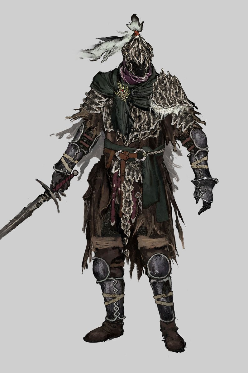 Robinrot1200005's tweet photo. Dragon Warrior 
 #Soulsborne #conceptart #characterdesign #ocart #oc #Commission #art #illustration https://t.co/E65kx2iAei