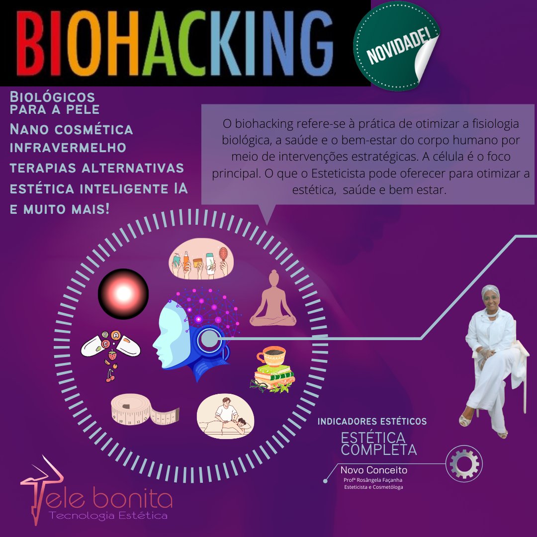 Biohacking
Hackear a fisiologia biológica humana para potencializá-la na estética. #biohacking