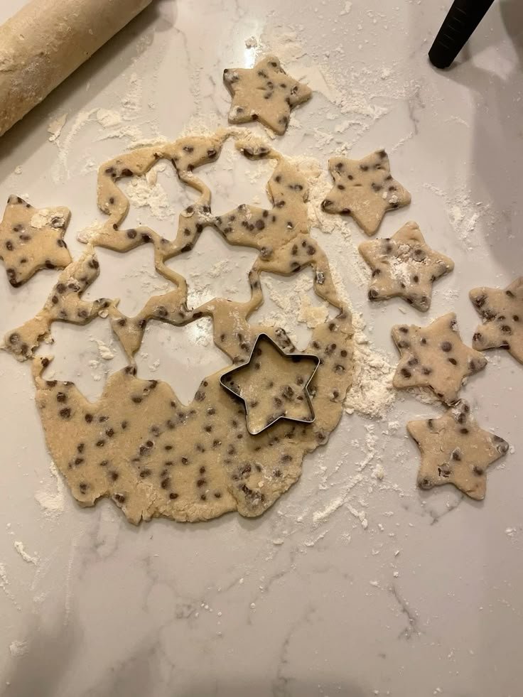 daily_dolce's tweet image. Star shaped cookies