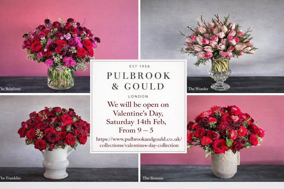 Pulbrook & Gould Flowers London (@pulbrookg) on Twitter photo 