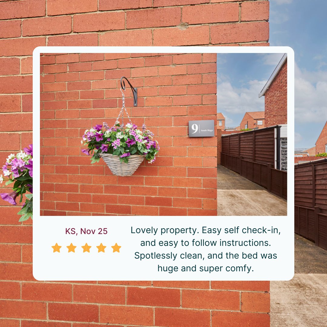 Feedback from one of our lovely guests 😍

Your uplifting review brought joy to our team. Thank you, KS! ✨

For those seeking lodging in Northumberland, close to Blyth or Bedlington, secure your reservation now! 🌟🌟🌟🌟🌟

#flexhomesuk #fsbcnortheast #bedlington #northumberland