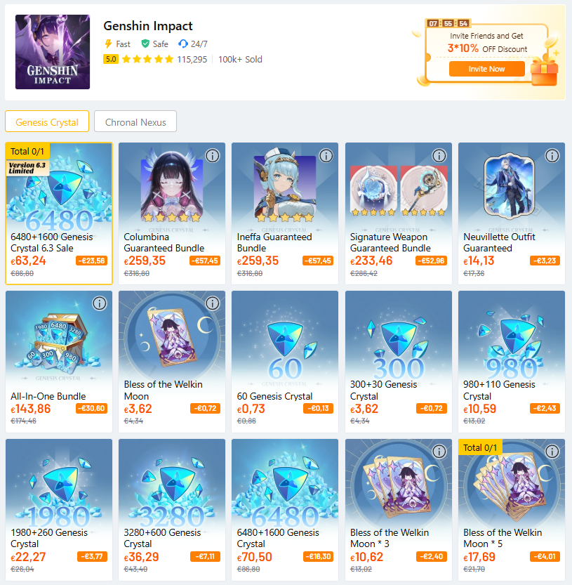 LmSparko's tweet photo. [rts appreciated 🥰]

If you're planning to topup for Zibai/Neuvillette and want to save money, then Lootbar is your option

It's affordable, fast and safe🥳
Check out https://t.co/kOTwM9Lovy
(prices drop even more on the beggining of every phase 🤫😎)
#GenshinImpact #genshintwt https://t.co/hHMPK3Ci0a