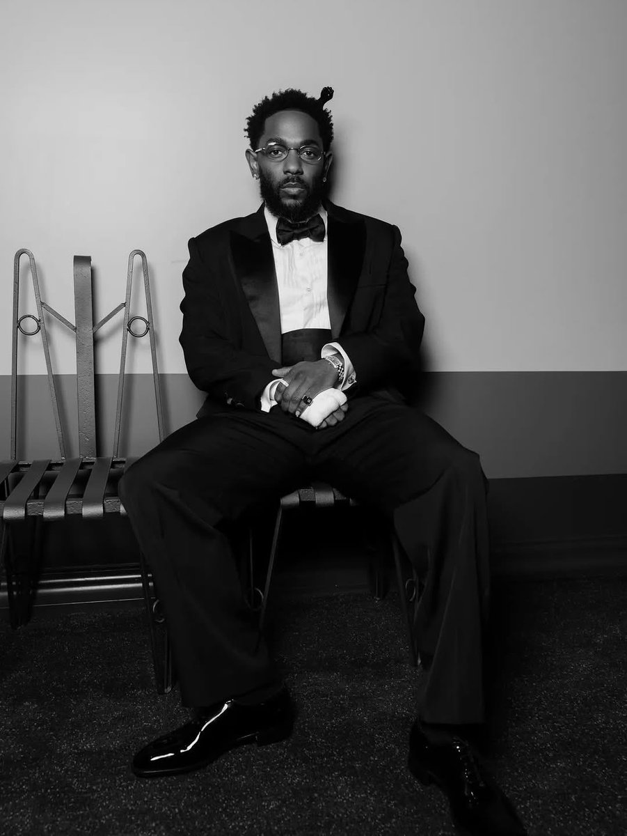 NoteSphere's tweet image. Kendrick Lamar at the Grammys, 2026.
Photographed by Carlos Nazario.