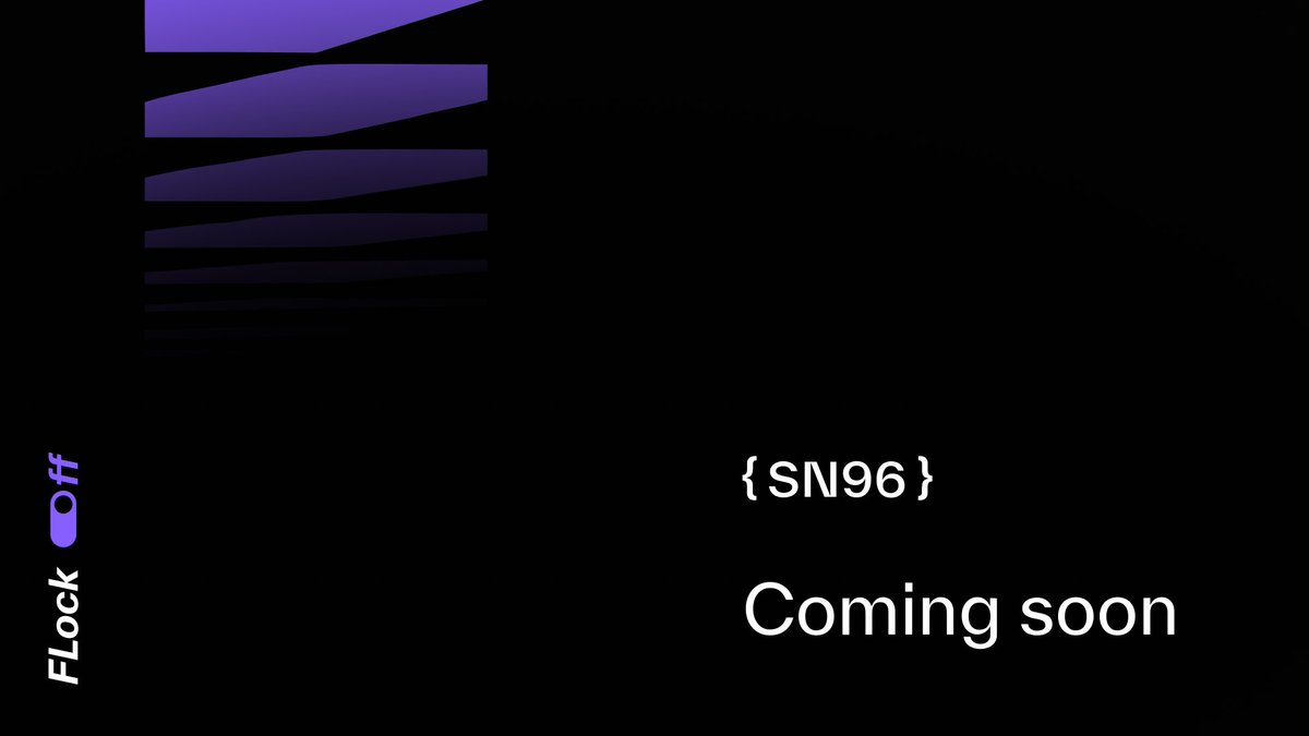 Scaling AI training now depends on data, not just compute.

The biggest upgrade to FLock OFF (SN96) is launching this week, focused on efficient dataset subset selection.

Daily miner competitions and rewards are coming 🔜
