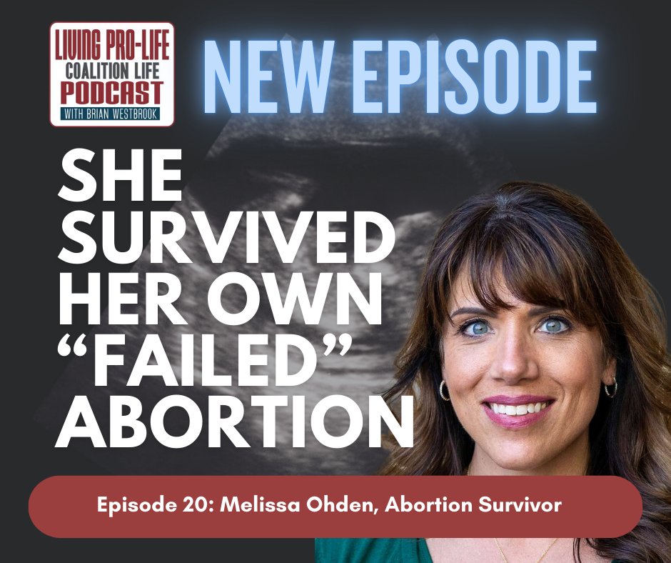 C4Life_STL's tweet photo. Melissa Ohden survived her own "failed" abortion and sat down with Brian this week to discuss it. New episode out now!

YouTube: https://t.co/LnclSO3XgJ
Spotify: https://t.co/hsFwknXJRt
#AbortionSurvivor #ProLifeActivism #LivingProLife https://t.co/ALm6BGnbXL