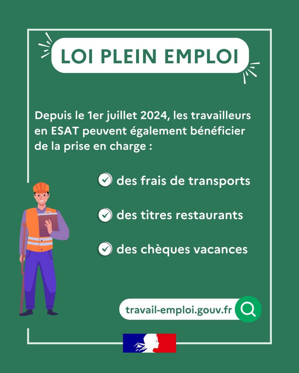 amisdecouleur3's tweet photo. je voudrais savoir si dans votre ESAT comme le prévoit la loi pleine emploi si il vous donne oui ou non les chèques-vacances moi dans mon ESAT il nous les donne pas ? @ericanimes1
@ZeCiboulette
@Fashionista1730
#ESAT @lecocqcharlotte https://t.co/QPYjHw6BjQ