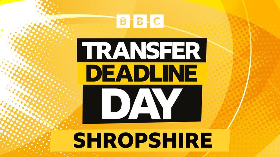 BBCShropSport's tweet image. 🚨 Sports Hour Special ON AIR now!

🗣️ There could be a new Shrewsbury signing this evening!

📻 Listen on @BBCShropSport 96fm, DAB, Sounds with Jamie Tolley and @Mary_Katewx 

⏰ 6-7pm

#BBCFootball | #TransferDeadlineDay | #Salop