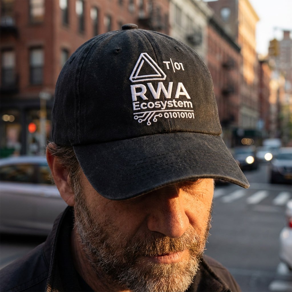 RWA_Ecosystem's tweet photo. RWA Ecosystem — where real-world value meets on-chain innovation.
Not just a logo. Not just merch.
This is the identity of the next financial era. 🚀🧢
#RWA #RWAEcosystem #RealWorldAssets #Web3 https://t.co/xJrKuAputk