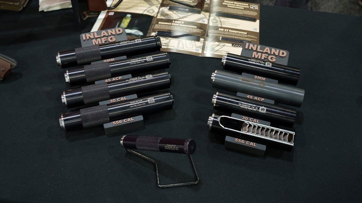 Guns_com's tweet photo. @HiPointFirearms and @InlandMfg debut new affordable suppressors for 2026. Take a look at the lineup 👇
https://t.co/2CJnqfYsJB https://t.co/YbNkiGEeJH