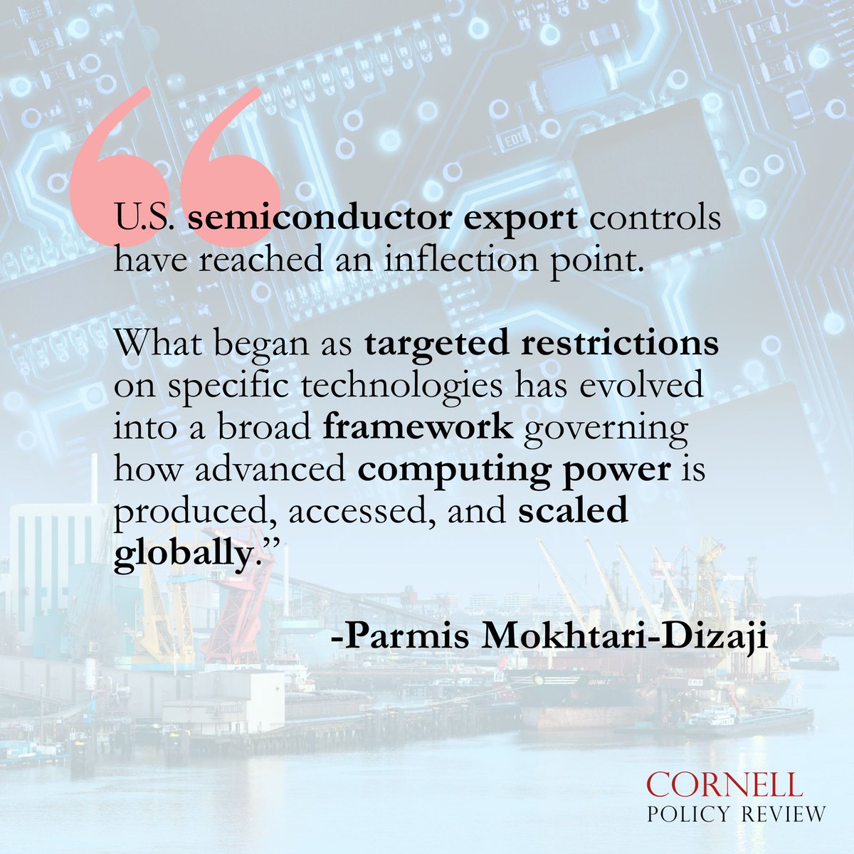 Cornell Policy Review tweet media