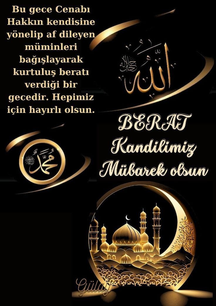 Dualarda buluşmaların gecesi mübarek olsun