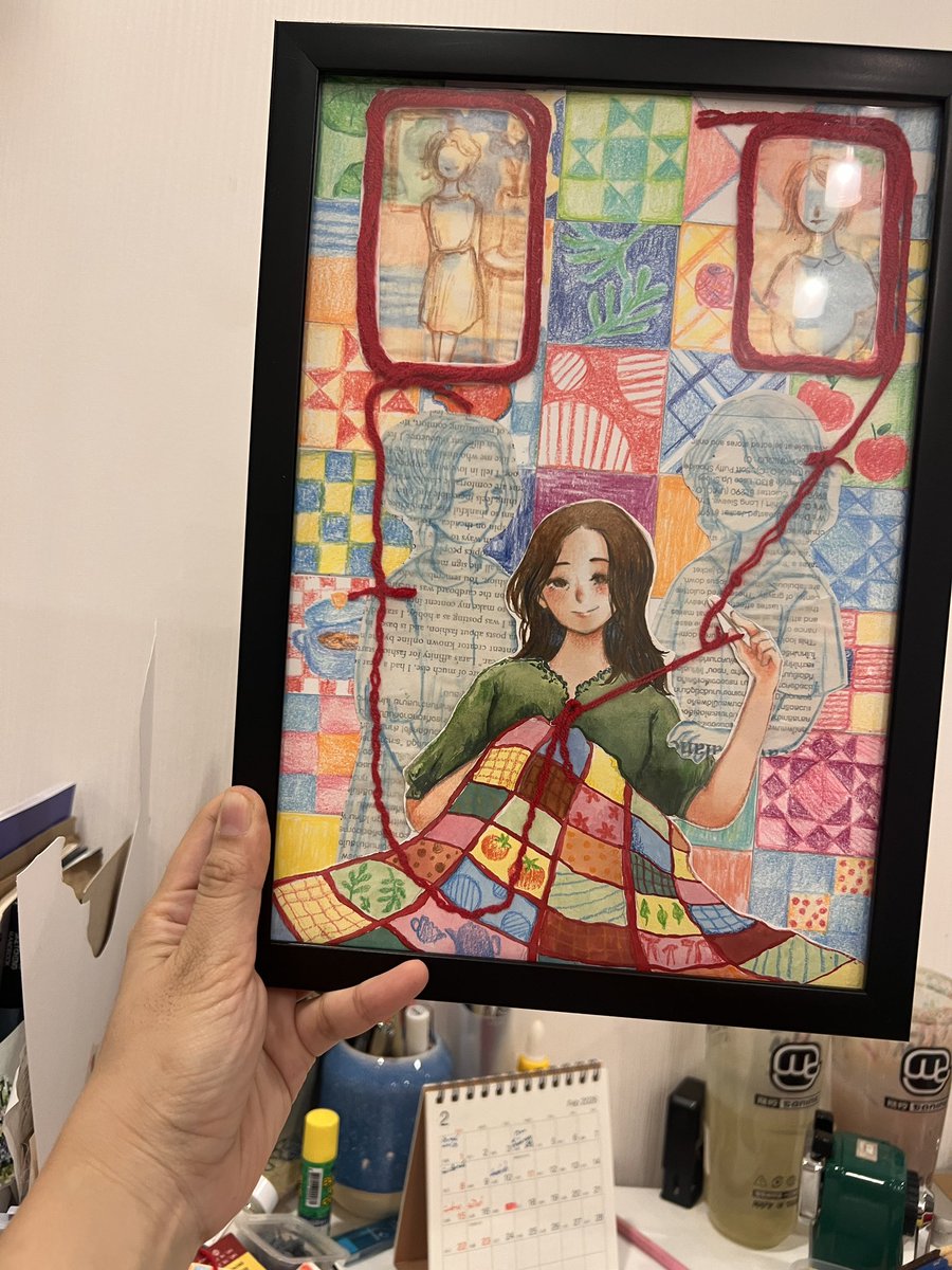 ((ตกใจ ทำทัน ทำเสร็จเร็วกว่าที่คาดไว้ด้วย ไปรับชมของจริงได้ที่งาน exhibition  ‘my dearest’ 5-8กุมภานี้ ที่P23 building อโศก นะคะ 🥹🙏))