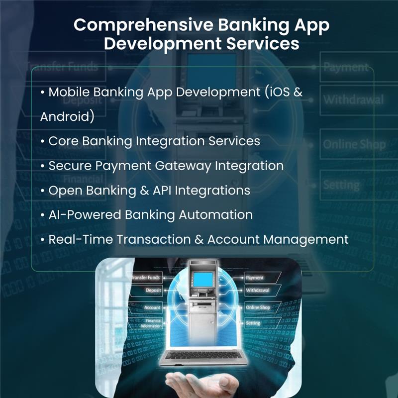KuchoriyaSoft's tweet photo. Custom Banking App Development Solutions built for secure, scalable &amp; compliant digital banking. From mobile banking apps to fintech integrations, @KuchoriyaSoft  helps banks innovate faster.

🔗 https://t.co/pWbByx8Vse

🌐 https://t.co/9eQmsfhyct

#BankingAppDevelopment https://t.co/sen6jMLfi7