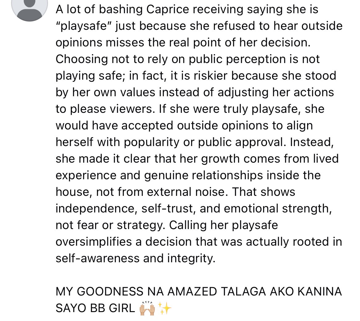 did she lie tho ?? :)

CAPRICE LUNESentiments
#PBBCollab20TheUltim8Twist