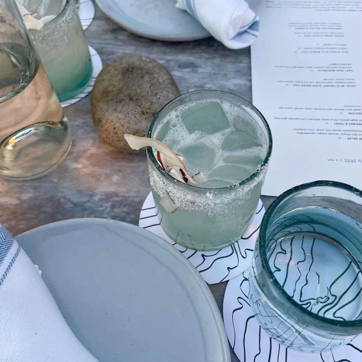 February: pilates in the morning, tanning &amp; swimming, running 10km in the beach, blowout &amp; body oils and dinner by the ocean