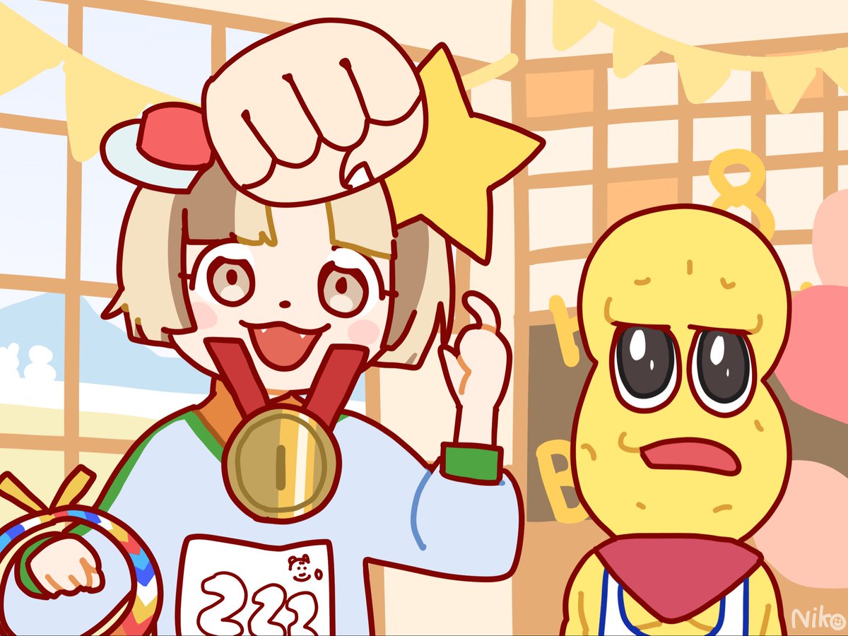 heppyday25's tweet photo. 8周年おめでとうございます🎉✨配信面白かった！！
#ぽんぽこ生誕祭2026
#ぽこあーと https://t.co/KTteuUoK5n