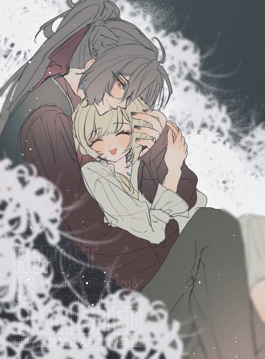 描いてもらったアンセレ見てください♡