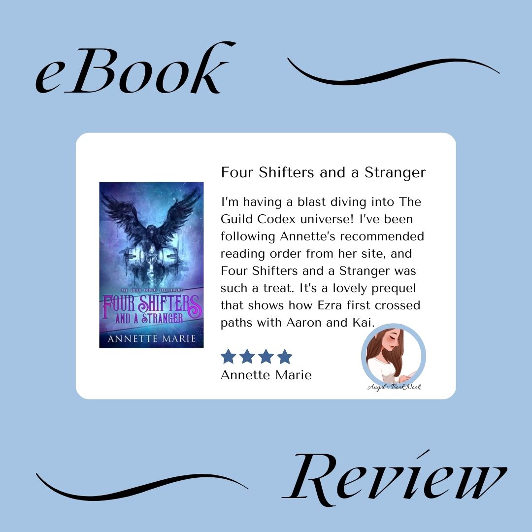 Review: Four Shifters and a Stranger (The Guild Codex: Spellbound #0.1) by Annette Marie angelsbooknook.com/2026/02/02/rev… via <a href="/angelsbooknook/">Angela 🫧</a>