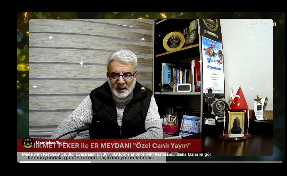 HİKMET PEKER İLE ER MEYDANI GÜNDEM ÖZEL youtube.com/live/WQy74GQ5_… <a href="/YouTube/">YouTube</a> aracılığıyla