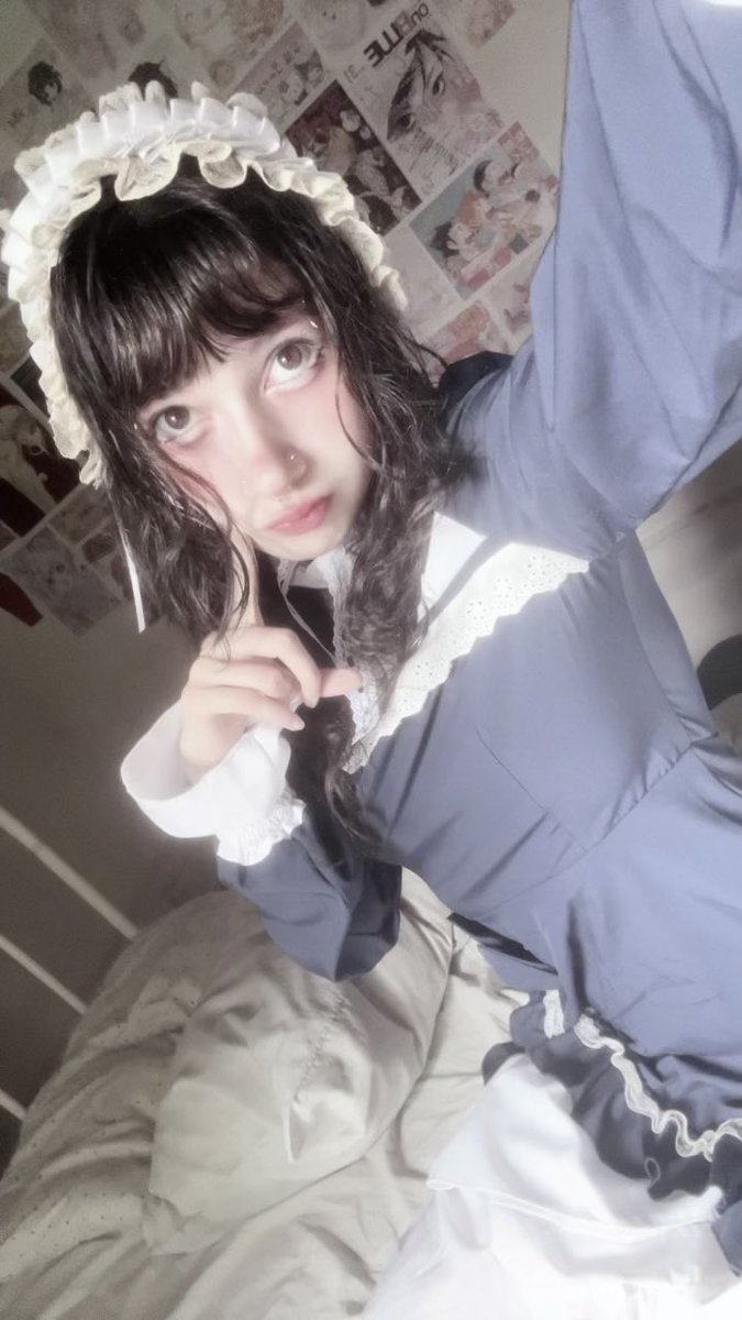bluevelvet_009's tweet photo. #nsfwtwtًً #maid #cute https://t.co/153FcriGrQ