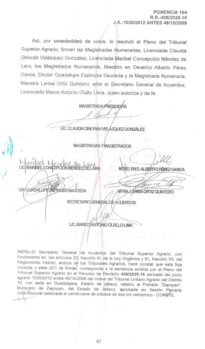 Pero en octubre el Supremo Tribunal Agrario resolvió que el <a href="/GobiernoJalisco/">Gobierno de Jalisco</a> debe entregar el predio al Ejido Zapopan, por supuestamente tratarse de tierras dotadas a núcleo agrario, a pesar de que la adquisición de los terrenos fue muchos años antes de ser creado el ejido.