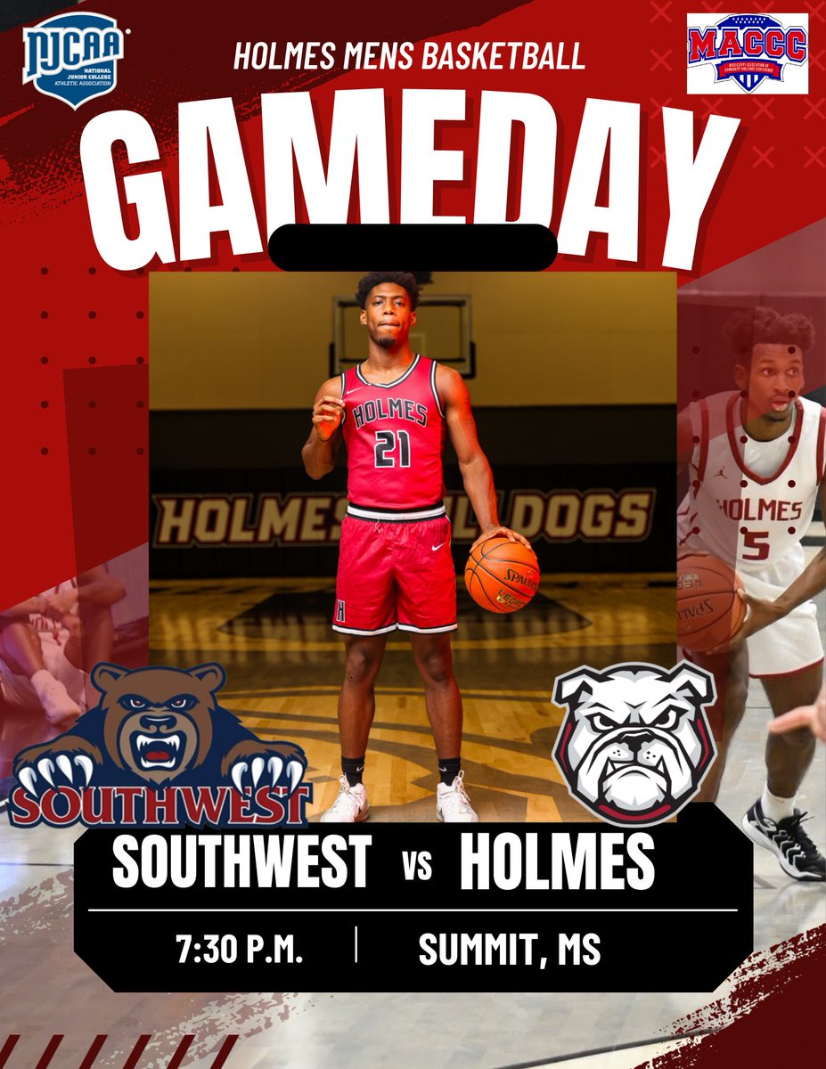 HolmesMBB's tweet photo. Back on the road tonight
🆚 Southwest
📍 Summit, MS
⌚️ 7:30 p.m.
🖥️ WATCH LIVE: https://t.co/d3z4aYFshO
#DogsReloaded🐶 https://t.co/gJorzzb0f5