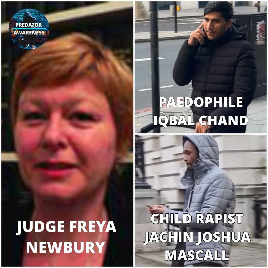 🇬🇧 This is Judge Freya Newbury who has constantly let paedophiles walk free from her court room.  

She let Muslim paedophile Iqbal Chand walk free from her court room after he sexually assaulted a 14 year old girl. Telling him "You’re 31 and have never been in trouble before.