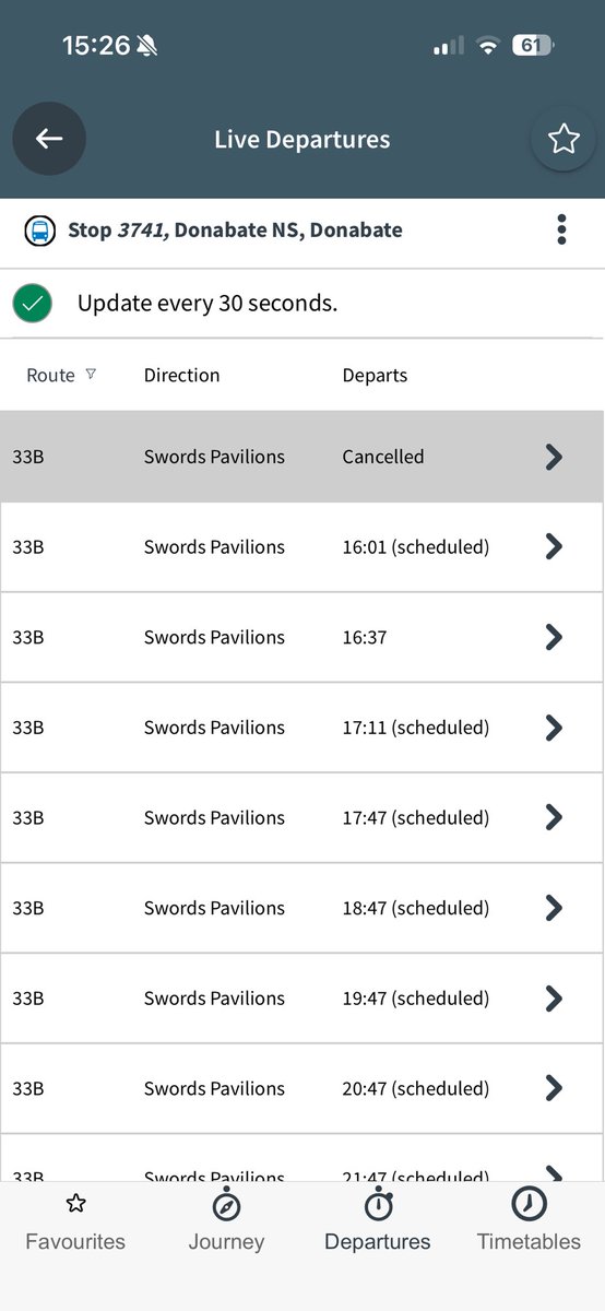 LearnerMama's tweet photo. Another day, another cancelled 33B from @GoAheadIreland 

Now to drive 4 lads to their booking for a game of pool in Swords. Since there are no facilities in Donabate because @Fingalcoco thinks 1000’s of homes with no infrastructure is all ok 😫 https://t.co/ZKb17F2T9e