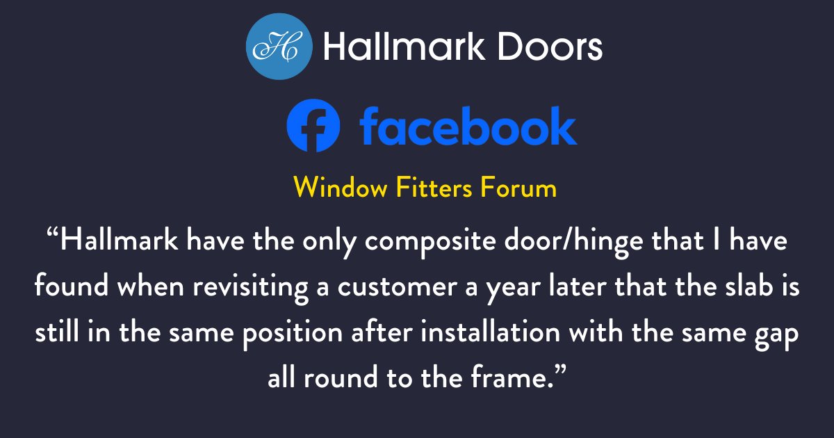 Hallmark Doors & Panels tweet media