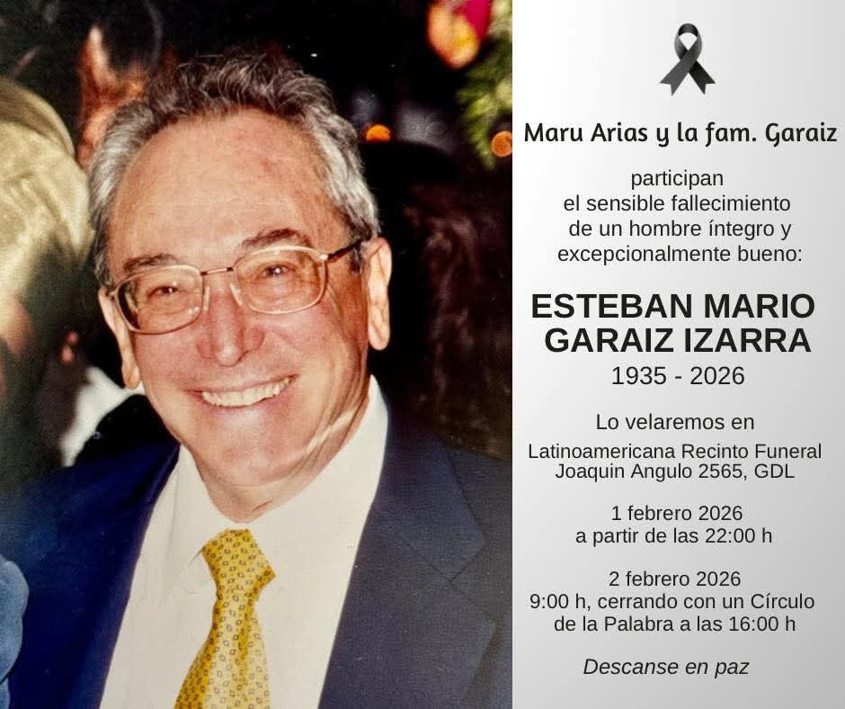 Fernandezjaime9's tweet photo. Don #estebangaraiz fue un gran ser humano, ahora será siempre energía viva.  #gdl https://t.co/6VFB1CHcMc