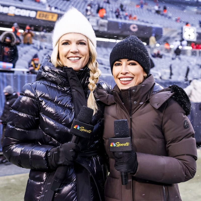 FOS's tweet photo. NBC Sports sideline reporter Kaylee Hartung is set to call Super Bowl LX alongside her role model, Melissa Stark, this Sunday. 

It will mark Hartung’s first Super Bowl assignment—and the second for Stark, who called her first Big Game 23 years ago.