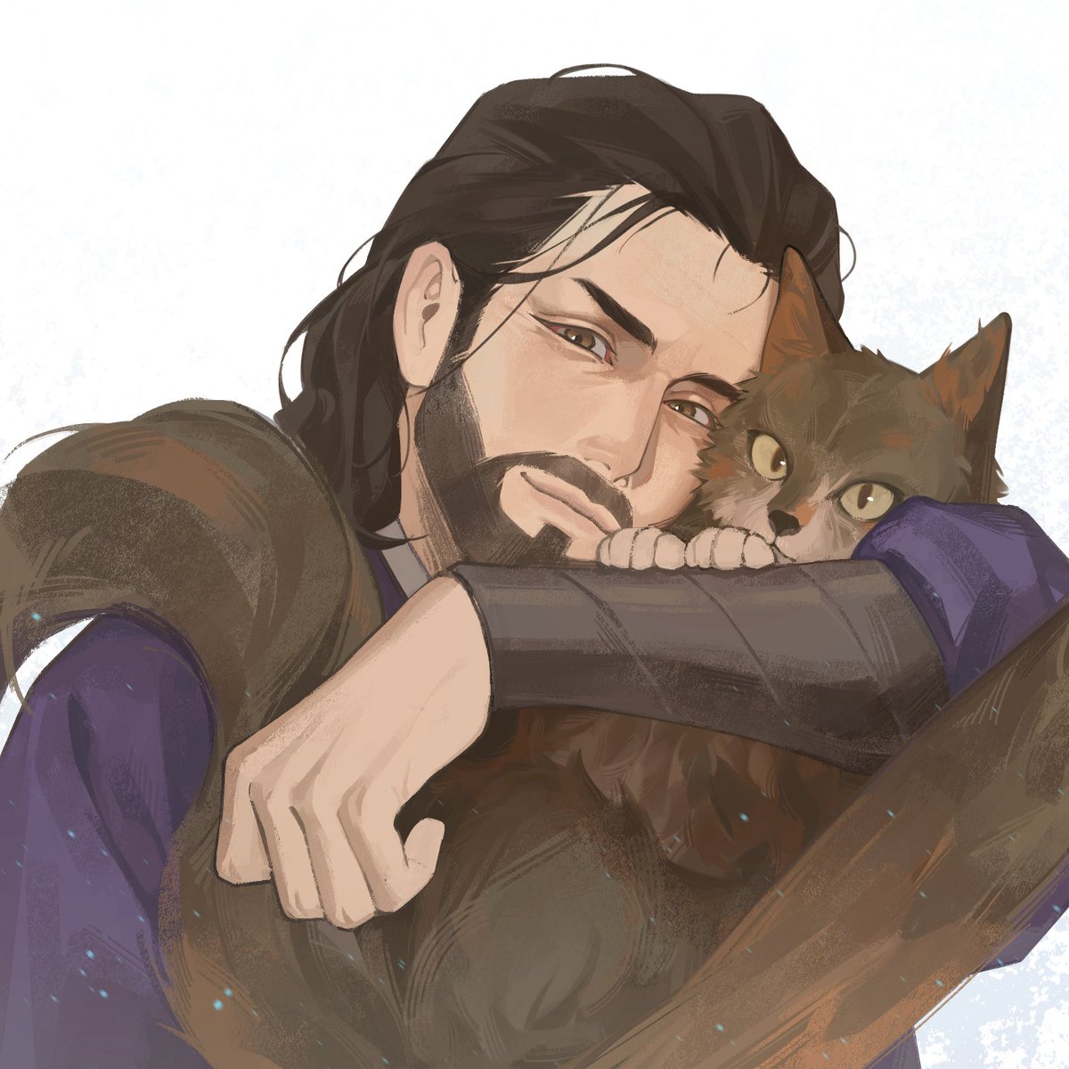 ……猫也太难画了
#mightynein #CalebWidogast
#bg3 #gale