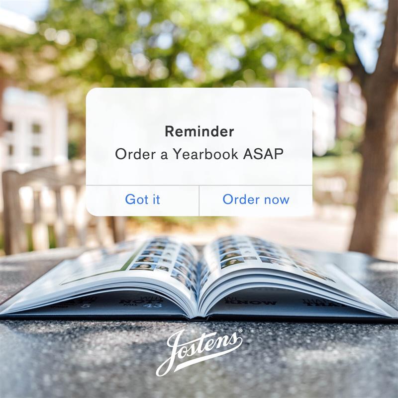 Don’t miss out on the memories! Our yearbooks are on sale now. Order yours today and make sure your student has a keepsake they’ll treasure forever.
✨ Reminder: 8th grade ads are due by February 12th!