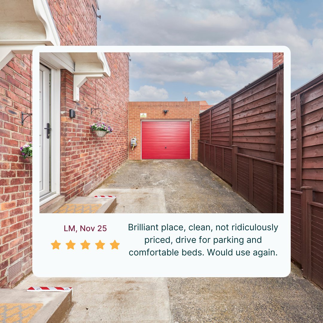 Feedback from one of our lovely guests 😍

Your uplifting review brought joy to our team. Thank you, LM! ✨

For those seeking lodging in Northumberland, close to Blyth or Bedlington, secure your reservation now! 🌟🌟🌟🌟🌟
#flexhomesuk #fsbcnortheast #bedlington #northumberland