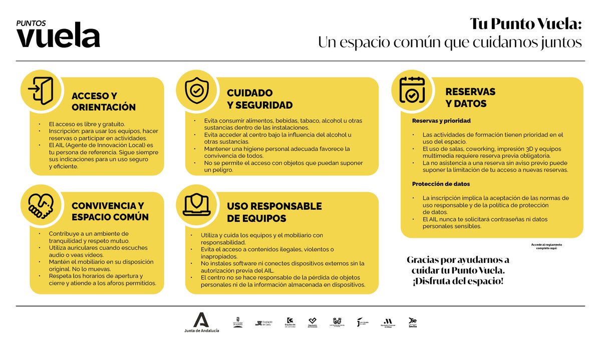 Normas de uso de los <a href="/PuntosVuela/">Puntos Vuela</a>