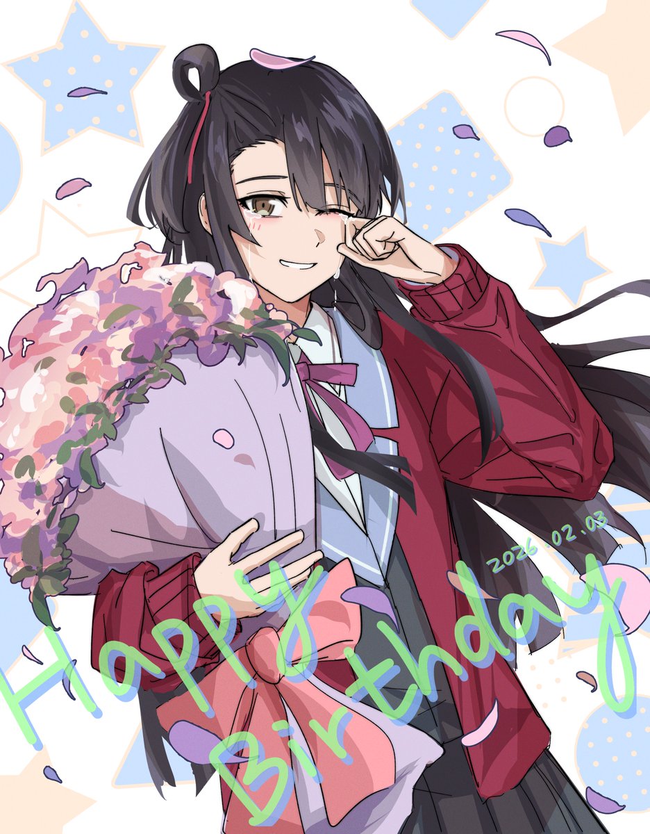 hibiki4411's tweet photo. 落書き
ぐんちゃんお誕生日おめでとう🥳🎉
#郡千景生誕祭2026
#nowayu
#yuyuyu https://t.co/8IJIeIOpWv