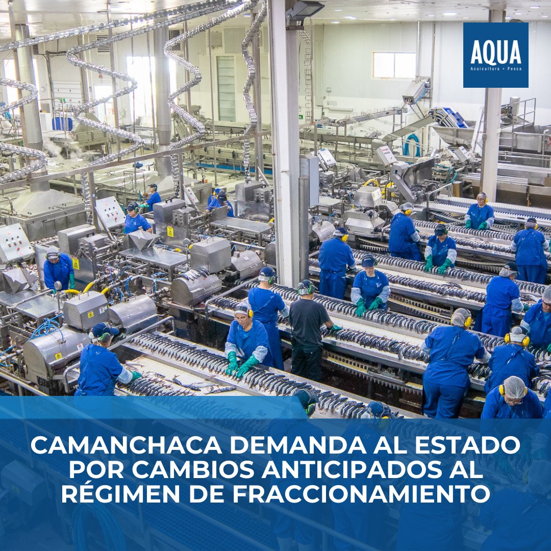 AQUASocial's tweet photo. 🐟🎣🎣🪝🪝La empresa acusa vulneración de derechos adquiridos tras modificación legal al sistema de cuotas.
👉https://t.co/joMO1F8Ztc https://t.co/9eCKEzmsUq