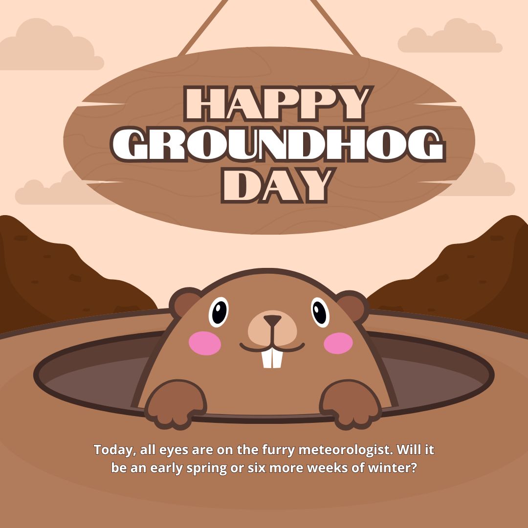 atilus's tweet photo. Early spring or six more weeks of winter—what’s your guess this year? Let us know in the comments.
#GroundhogDay
#springorwinter https://t.co/QPdICmpLZH