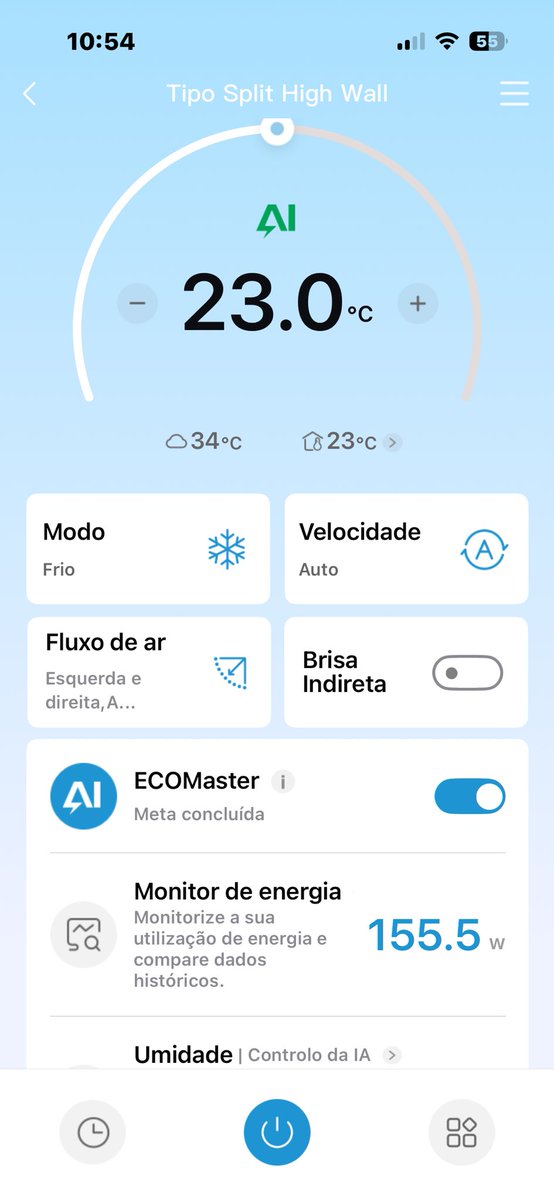 BagualTrader's tweet photo. @ManfroiRenato Split 12.000 Q/F Midea consumindo menos de 200W…. https://t.co/DTvyO1ACqE