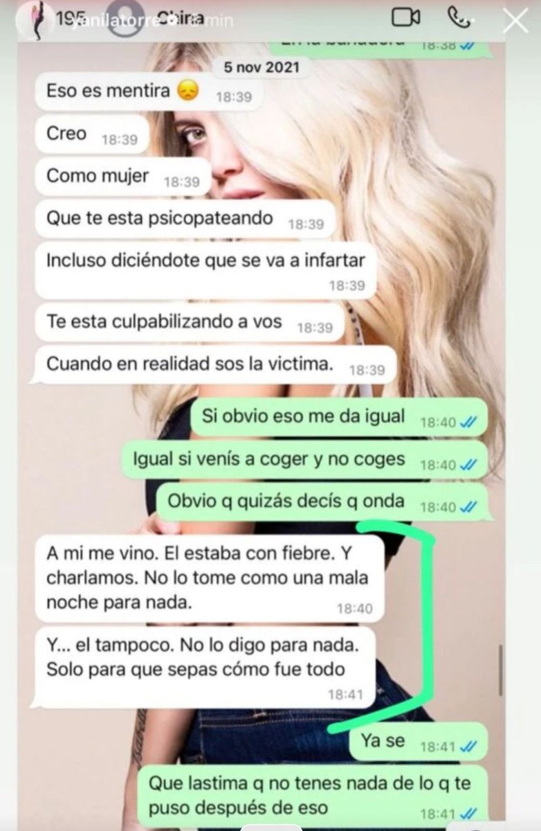 Pero arranco de amante ella no?