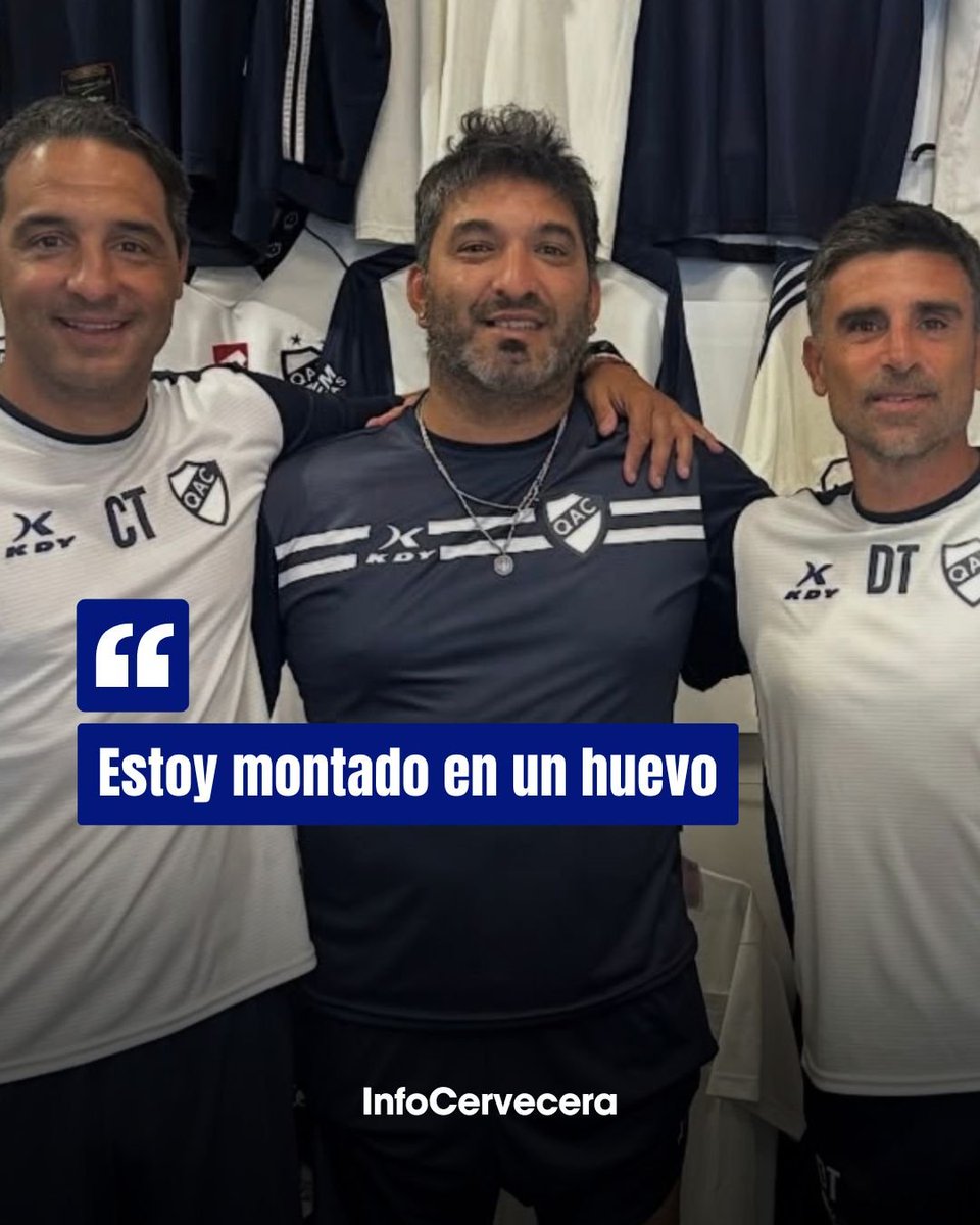 💣 "Acá pasa una semana y EL PASTO NO SE CORTA, a veces es difícil entrenar"

🎙️ Adrián GIAMPIETRI habló en <a href="/radiofmq/">Radio FMQ</a> en la previa del viaje a Santiago para debutar en el Torneo Proyección

🗣️ "Por favor, TERMINEN LOS VESTUARIOS DE UNA VEZ, los chicos no se pueden bañar"

🗣️ "El