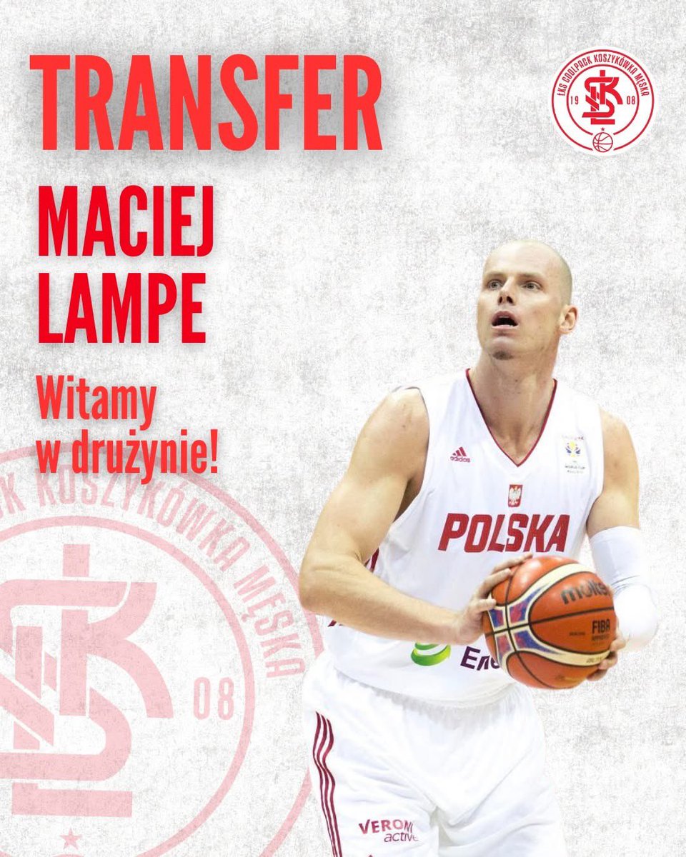 LKSCoolPackLodz's tweet image. 🚨🏀 TRANSFER ALERT!
Maciej Lampe dołącza do ŁKS CoolPack Łódź❕❗❕

Zdobywca mistrzostwa ligi hiszpańskiej (ACB) i Eurocup. Utytułowany podkoszowy mierzący 212 cm wniesie do Drużyny ogromne doświadczenie z parkietów Euroligowych i NBA. 

Witamy na pokładzie!