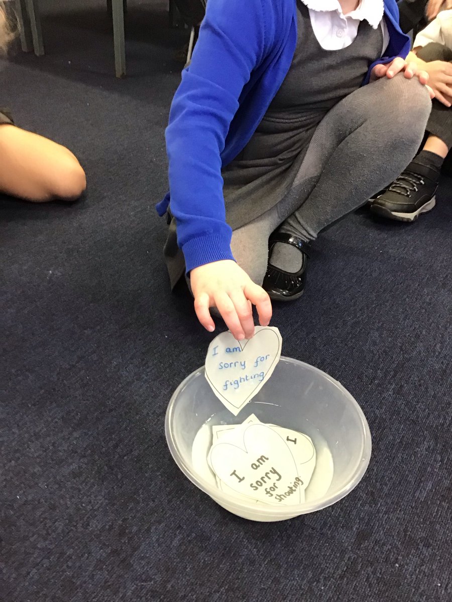 StPPPrimaryY2's tweet photo. During RE, Year 2 confessed something which they were sorry for, we wrote these confessions on hearts and washed them in water. The water washed away our sins, as the Holy water washes away sins during Baptism. We wrote prayers to God asking for forgiveness ❤️
@StPPPrimary https://t.co/21T8aIsOta