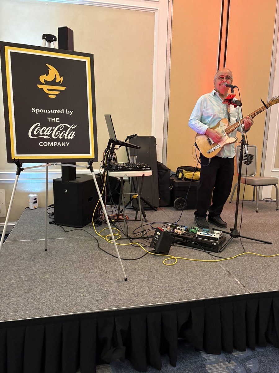 NACDA's tweet photo. An indoor beach party for the ages thanks to our friends at @CocaCola ❤️🖤 Thank you for supporting NACDA members for nearly a decade! #MidWinter26 https://t.co/pBRGAGQ4Tn