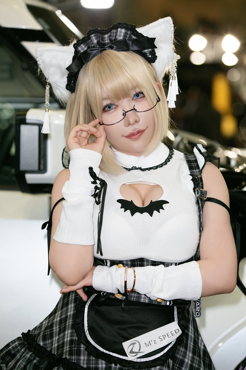 東京オートサロン2026 M'z SPEEDブース 松岡奈々さん(@nana_mathuoka4