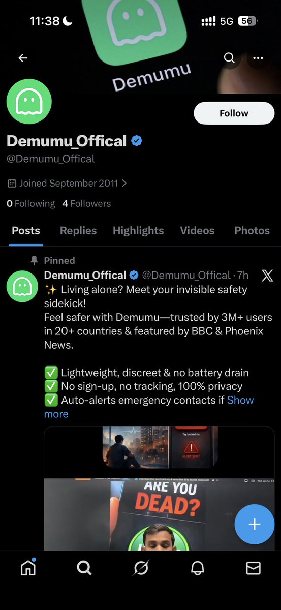 Demumuofficial's tweet photo. Fake accounts 🤡 https://t.co/ncRDoBXgO3